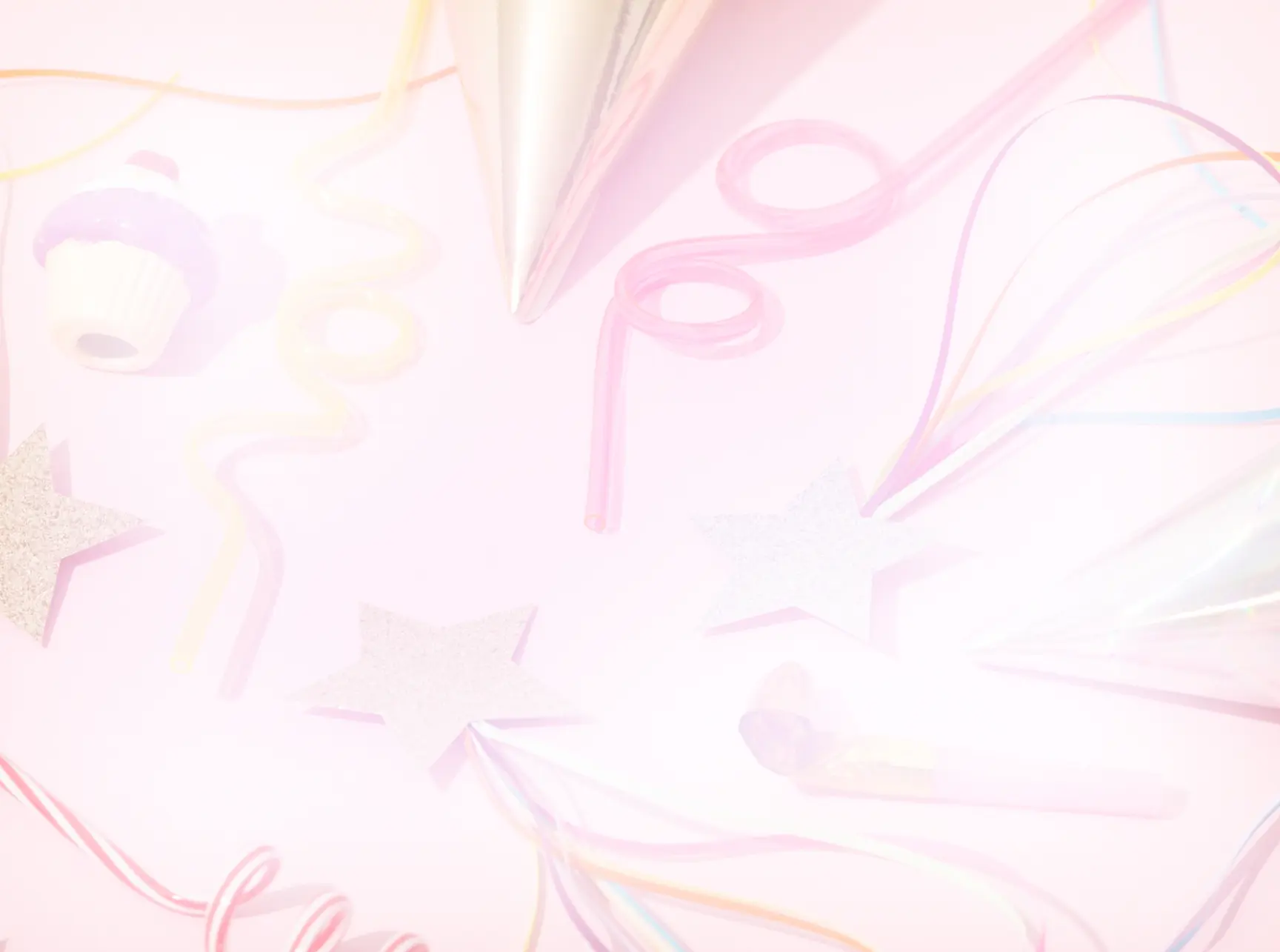 Imagine con gradiente di colore e coriandoli